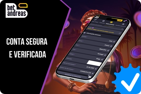 Verificação de conta e segurança no Betandreas