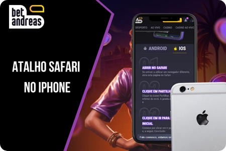Como adicionar a Betandreas ao ecrã inicial do iPhone