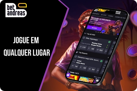 Betandreas login na versão móvel