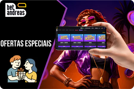 Betandreas bónus sem depósito e ofertas especiais